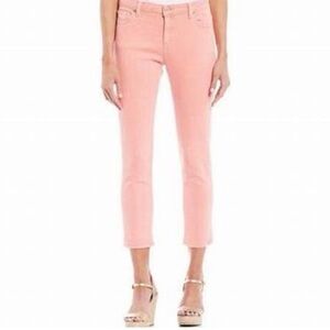Michael Kors Cropped Skinny jeans women's size 10 light pink